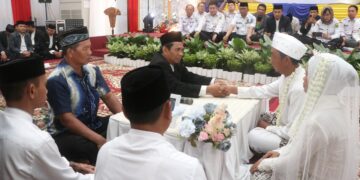 Cinta Bersemi di Tabalong, 30 Pasangan Ikuti Nikah Massal