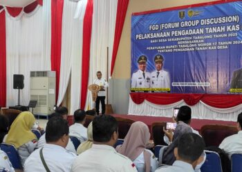 FGD DPMD Tabalong Bahas Pengadaan Tanah Desa, Perbup No.17/2024 Jadi Solusi Hukum