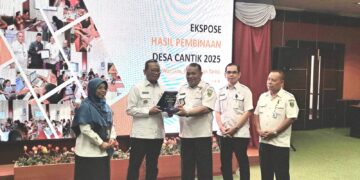 Desa Warukin Jadi Role Model “Desa Cantik” di Tabalong