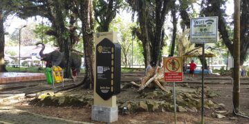 Dispersip Tabalong Mulai Pasang Titik Baca Digital di RTH Smart