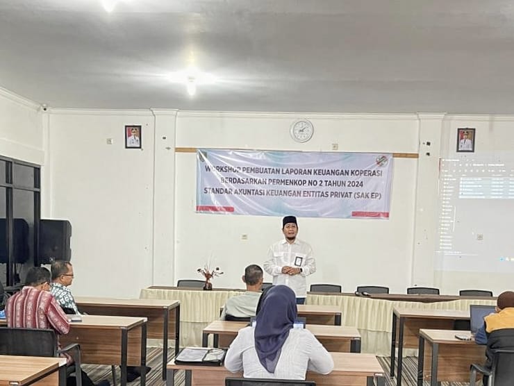 Tingkatkan SDM Koperasi, Dekopinda Tabalong Gelar Pelatihan Akuntansi SAK EP