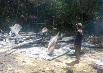 Ditinggal ke Kebun Rumah Kakek Taha Ludes Terbakar