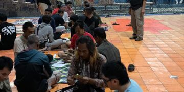 Momen 17an, Puluhan Warga Mabu’un Jalin Kebersamaan Lewat Lomba Domino