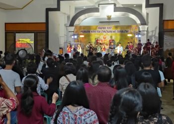 Peringati HUT RI, Pemuda Kristen Oikoumene Tabalong Gelar Kebaktian Kebangunan Rohani