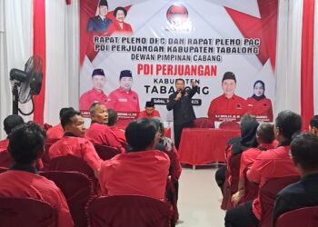 DPC PDIP Tabalong Gelar Rapat Pleno Penjaringan Nama Calon Ketua