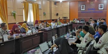 Serikat Pekerja, Mahasiswa hingga Ojol Gruduk Kantor Wakil Rakyat Tabalong, Ada Apa?