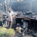 Konsleting Listrik, Rumah Warga Gunung Batu Ludes Terbakar