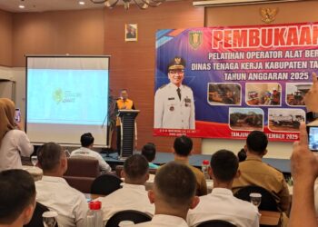 Bupati Tabalong : Pelatihan Operator Alat Berat Kolaborasi Dunia Usaha