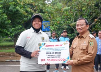 Atlet Tabalong Panen Bonus, Bupati  H Fani Guyur Miliaran Rupiah