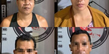 Suami-Istri di Tabalong Berbisnis Haram, Kediamannya Jadi Markas Transaksi Sabu
