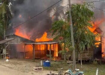 Satu Rumah di Desa Uwie Dilalap Api Rata dengan Tanah