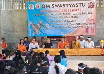 Sambut Piodalan, Pasraman Widya Pura Muara Uya Gelar Lomba Keagamaan