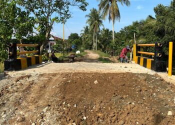Tingkatkan Infrastruktur, PUPR Tabalong Genjot Pembangunan Jembatan Box Culvert