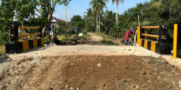 Tingkatkan Infrastruktur, PUPR Tabalong Genjot Pembangunan Jembatan Box Culvert