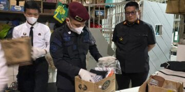 Razia Dadakan, Petugas Temukan Barang Terlarang di Rutan Tanjung
