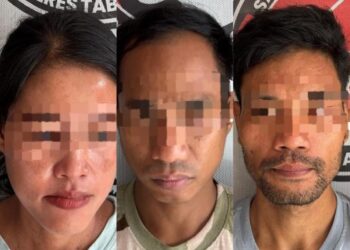 “Bisnis” Sabu, 3 Warga Satu Kampung Dibekuk Polisi Tabalong