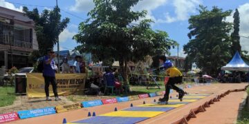 Perdana Berlaga di Porprov, Sepatu Roda Sumbang Emas Bagi Kontingen Tabalong