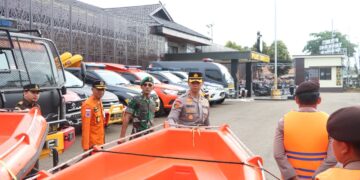 Hadapi Bencana Hidrometeorologi, Polres Tabalong Siapkan Peralatan dan Personil
