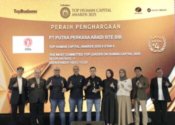 Sisihkan Ratusan Perusahaan dan Profesional, PT PPA Sabet 2 Penghargaan Top HC Awards 2025