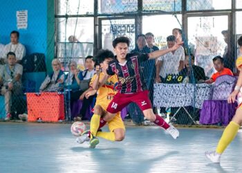Singkirkan Juara Bertahan, Tim Futsal Tabalong Melaju ke Semifinal Porprov Kalsel