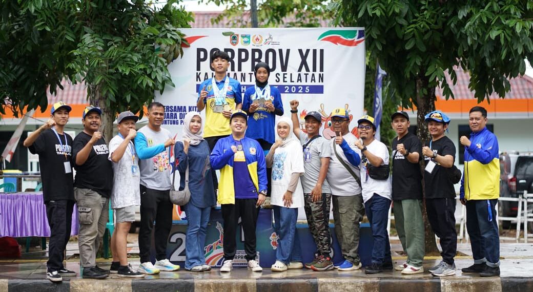 Debut Manis Porserosi Tabalong di Porprov Kalsel, Sabet 9 Medali