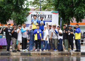 Debut Manis Porserosi Tabalong di Porprov Kalsel, Sabet 9 Medali