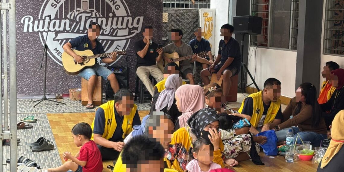 Tampilkan Warga Binaan “Ngeband Ala Cafe”, Rutan Tanjung Ubah Suasana Kunjungan Lebih Santai