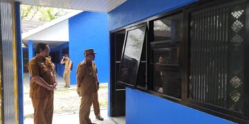Bupati Tinjau Renovasi Asrama BLK Tabalong, Bakal Tambah Fasilitas hingga Aspal Jalan