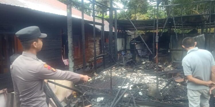 Saat Kosong Rumah Badri Ludes Dilalap Api