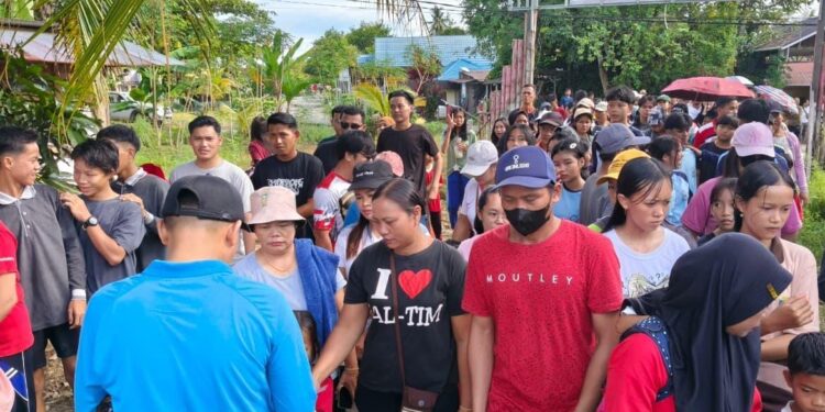 Pererat Kebersamaan, Kecamatan Upau Gelar Jalan Santai Bersama Warga