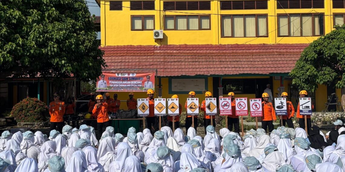 Waspada Banjir & Longsor, BPBD Tabalong Bekali Edukasi dan Simulasi Warga