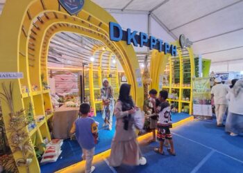Siapkan Hadiah dari Bibit Hingga HP, Stand DKPPTPH Tabalong di PRT juga Ada Pojok Konsultasi Penyuluh