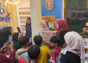 Doorprize Sepeda Listrik, Cara Kecamatan Tanjung Pacu Belanja UMKM di PRT 2025