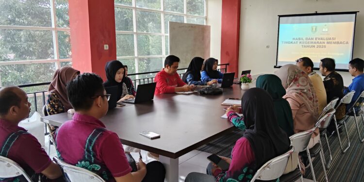 Dispersip Tabalong Kaji Ulang Hasil Survei Tingkat Kegemaran Membaca 2025