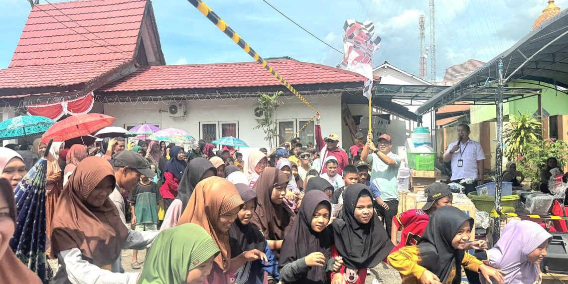 Meriahkan HUT Kabupaten dan Kecamatan Bintang Ara, Ribuan Warga Ikuti Jalan Santai