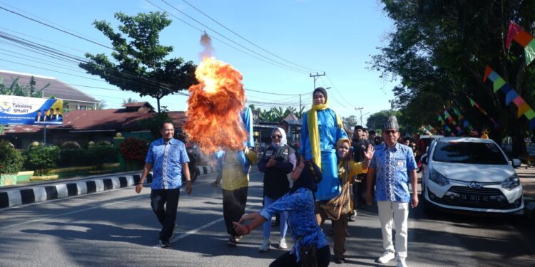 Meriahkan HUT Ke-60 Tabalong, 1.000 Pegiat KORMI Unjuk Kebolehan di Festival Olahraga Masyarakat