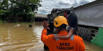Banjir “Langganan” Kembali Landa Sejumlah Perumahan di Tabalong
