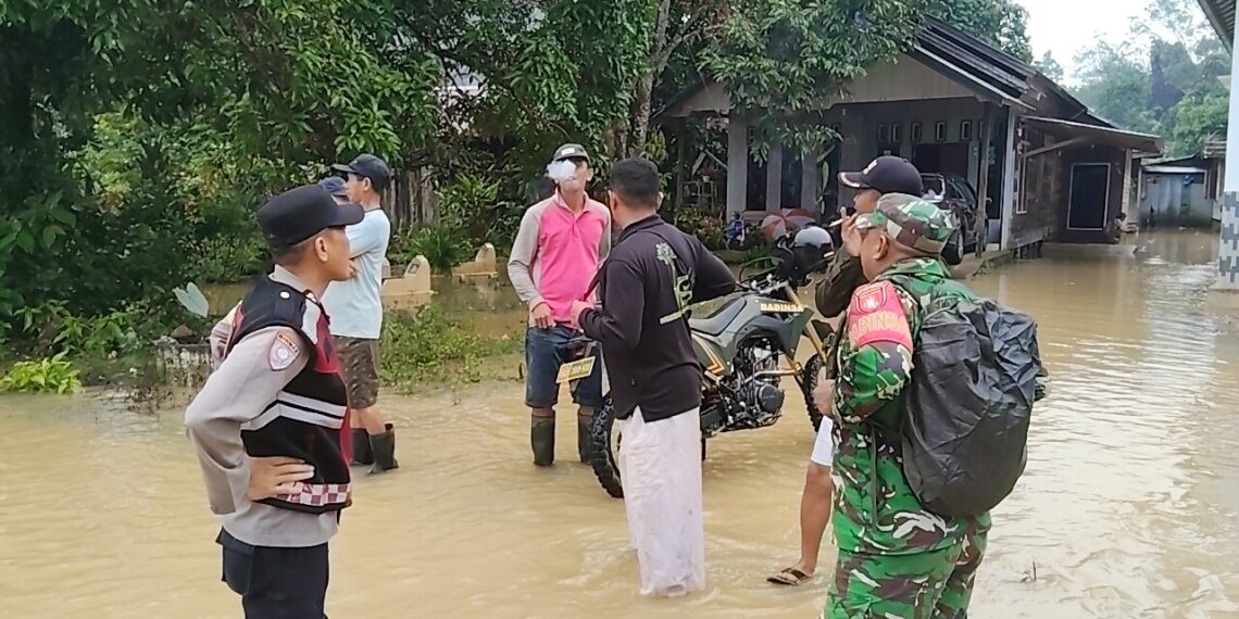 Debit Sungai Meluap, Puluhan KK di Muara Uya Terdampak Banjir