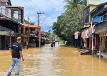 Banjir Tabalong Meluap, Isu Aktivitas Tambang di Hulu Jadi Kekhawatiran Warga