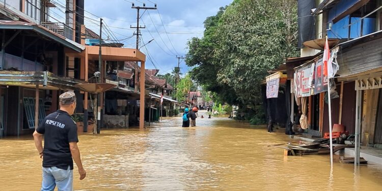 Banjir Tabalong Meluap, Isu Aktivitas Tambang di Hulu Jadi Kekhawatiran Warga