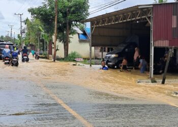 Bergeser ke Selatan Tabalong, 7 Desa di Kecamatan Kelua Terdampak Banjir