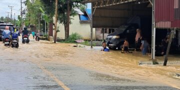 Bergeser ke Selatan Tabalong, 7 Desa di Kecamatan Kelua Terdampak Banjir