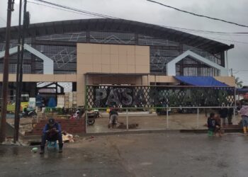 Tepis Kekhawatiran Pedagang, Disperindag Tabalong Sebut Desain Pagar Pasar Kapar Demi Keselamatan Lalu Lintas