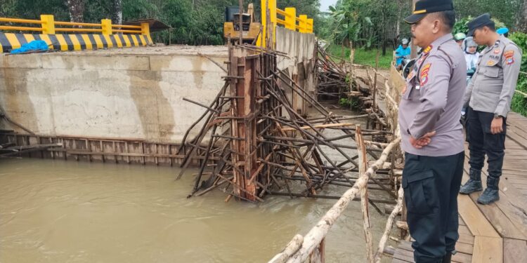 Cek Lokasi Rawan Banjir, Polsek Murung Pudak Pastikan Kondisi Masih Aman