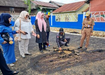 Temukan Aspal “Rapuh” di Terminal Kelua, Komisi III DPRD Tabalong Bakal Panggil SKPD Terkait