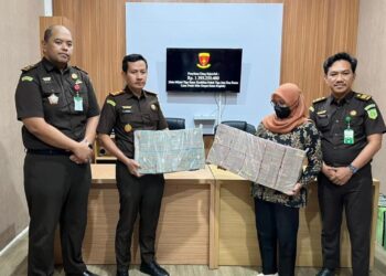 Rp 1,3 Miliar Hasil Dugaan Korupsi di Bank BUMN Tabalong Disita Kejaksaan