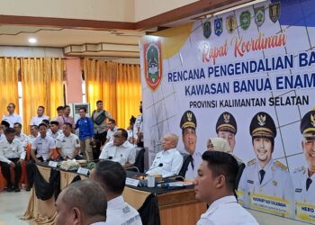 Gubernur Kalsel Rangkul Bupati se-Banua Enam Tangani Persoalan Banjir di Hulu Sungai