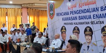 Gubernur Kalsel Rangkul Bupati se-Banua Enam Tangani Persoalan Banjir di Hulu Sungai