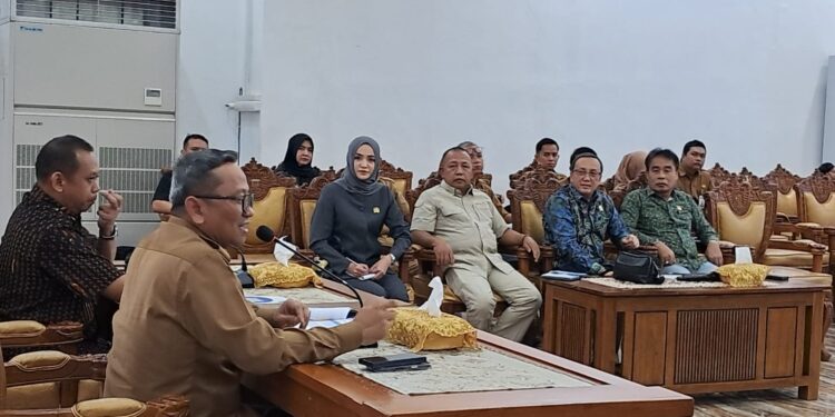 Bahas Soal Dambung Raya, Komisi l DPRD Provinsi Kalsel Sambangi Tabalong