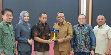 Bahas Soal Dambung Raya, Komisi l DPRD Provinsi Kalsel Sambangi Tabalong